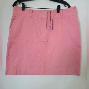Vineyard Vines Pink Cotton Twill Skirt NWT – Size 12